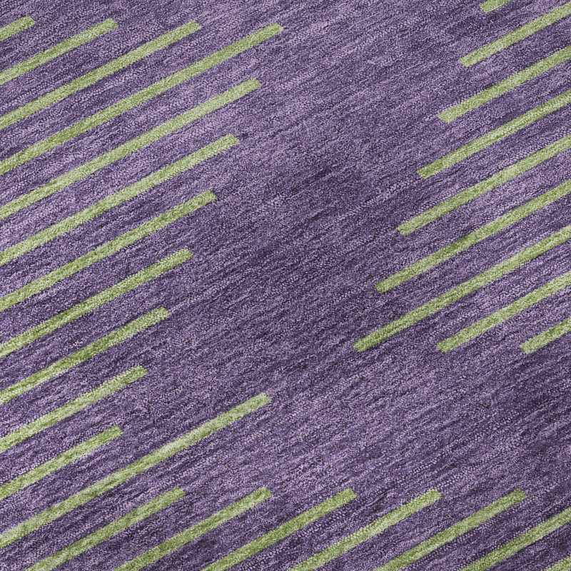 Premium Machine Washable Jahnke AMF1017 Geometric Rug, Rectangle 8' x 10'