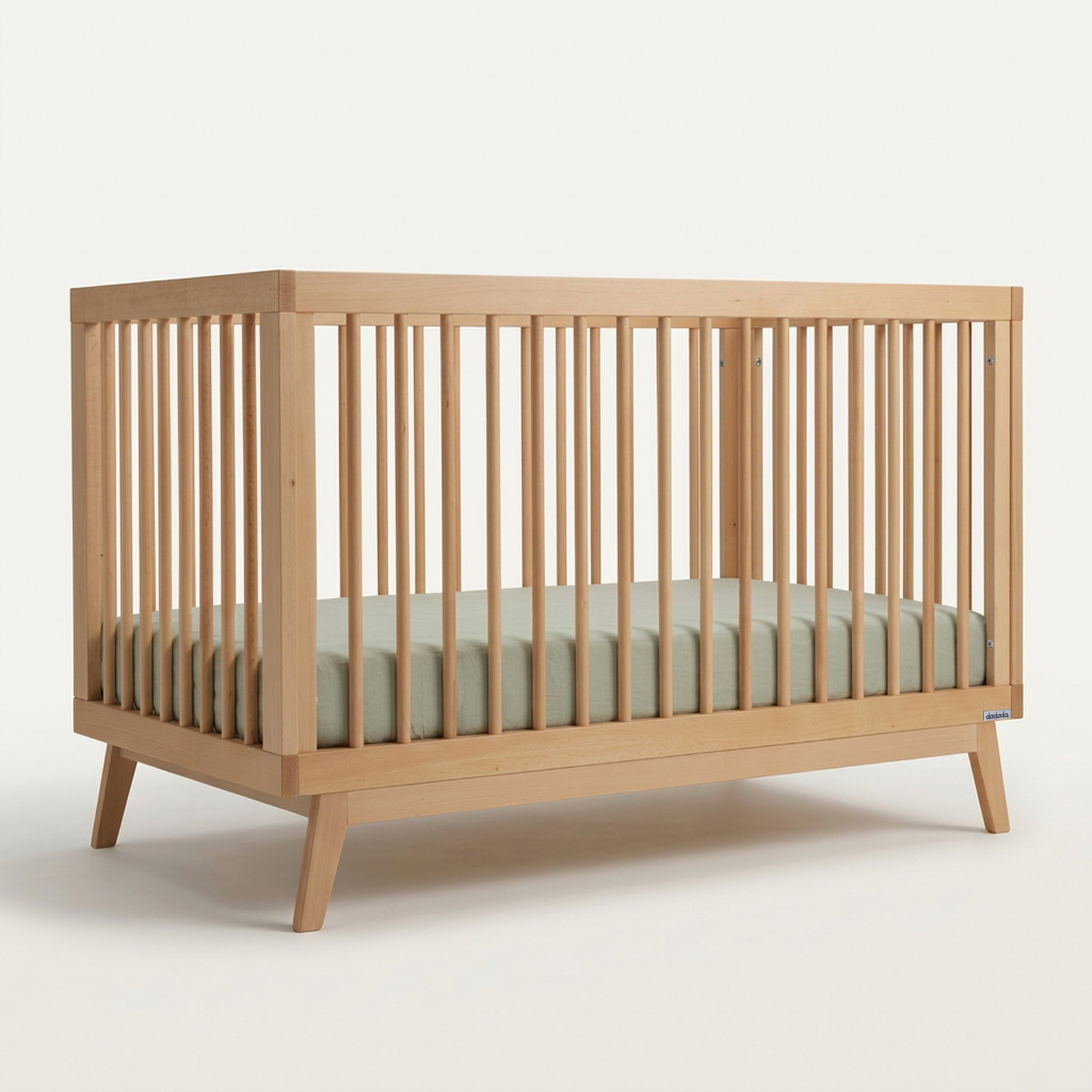 GreenGuard Certified 3-in-1 Convertible Crib, Natural