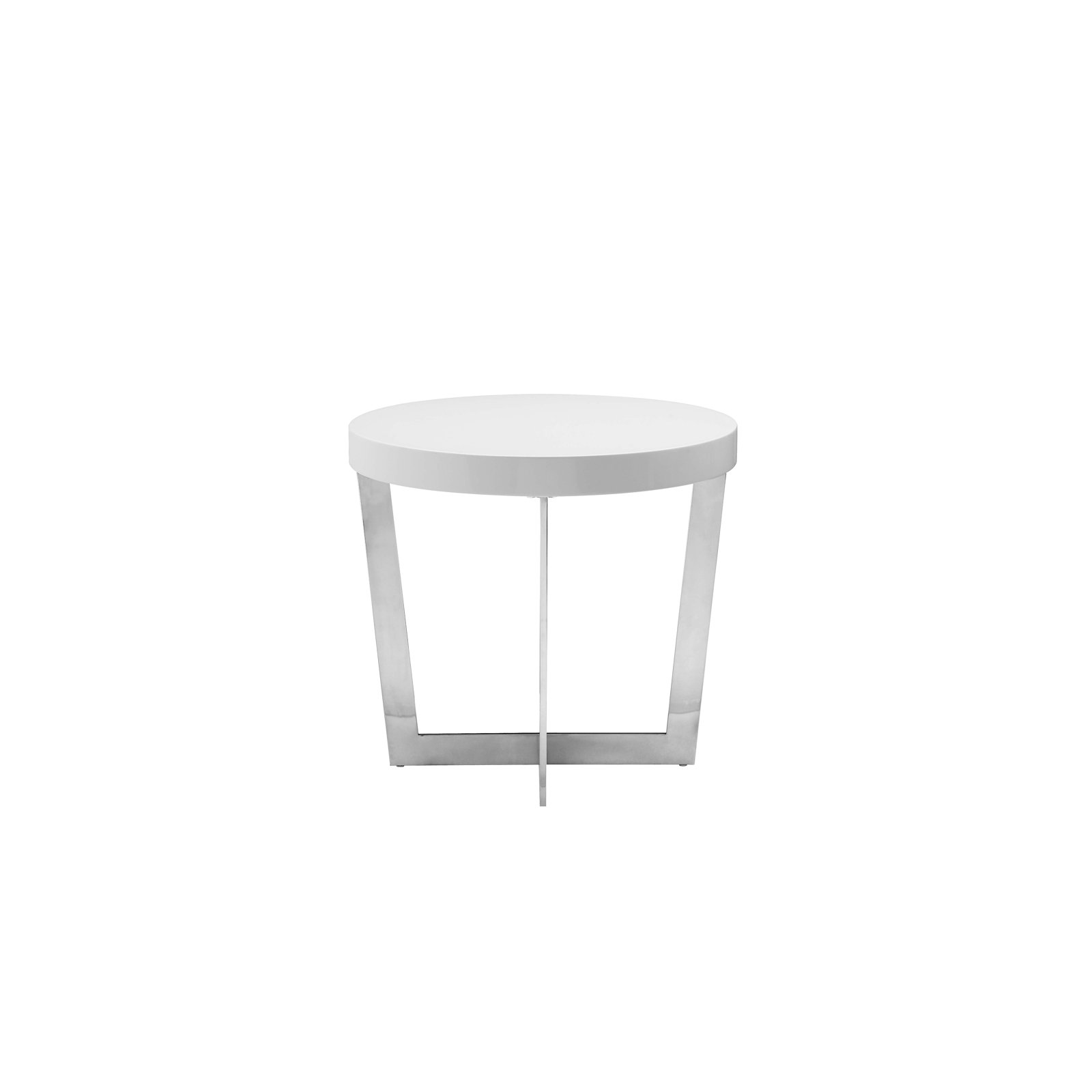 Jackson 24" End Table, Alabaster