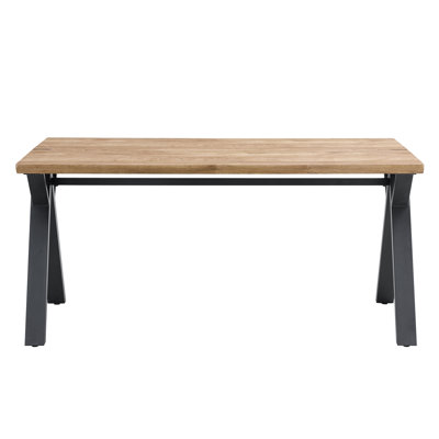 Modern Modular Conference Table With Black Metal Legs For Office Meeting Spaces