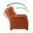 Gumesindo 31.50" Wide Genuine Leather Power Recliner-2033030164
