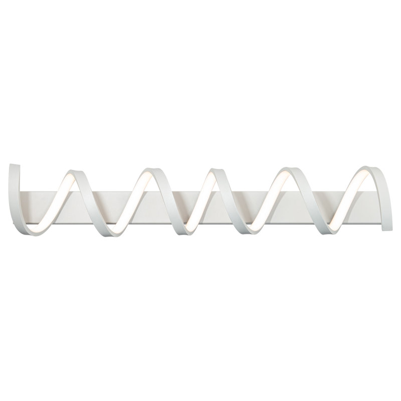 1 - Light LED Vanity Light, Titanium