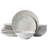 Brainard 18 Piece Stoneware Dinnerware Set, Service For 6