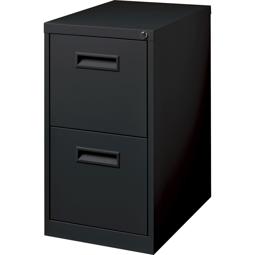 Fortress 2-Drawer Mobile Vertical Filing Cabinet Lorell 