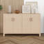 Buffet avec rangement, armoires de rangement de style campagnard avec 4 portes pour le salon-121085222