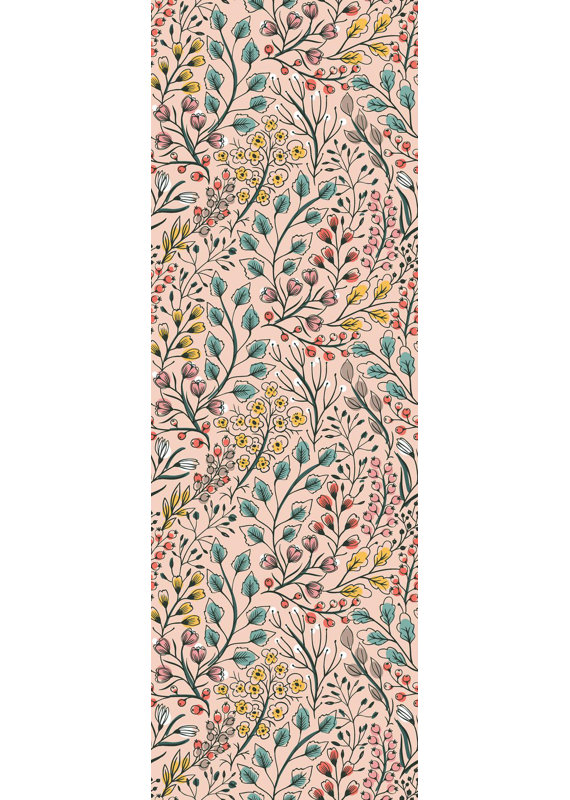 Rouleau de papier peint adhésif amovible L 10 pi x l 25 po Abaigael