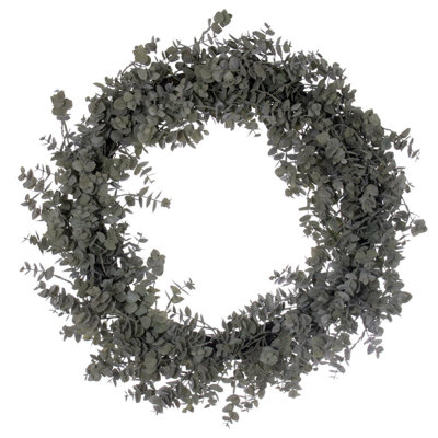 Eucalyptus 5" Polyethylene Plastic Wreath