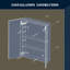 Miroir lumineux de salle de bain à DEL avec armoire de rangement 32 po x 24 po à DEL avec rangement encastré ou à surface 2 portes à intensité variable 3 tablettes réglables anti-buée à 2 couleurs et 2 prises USB (miroir inclus)