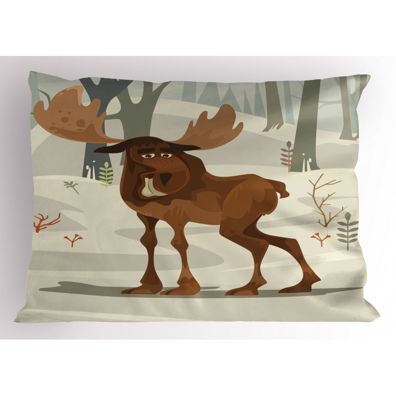 Forest Polyester Sham Set, King