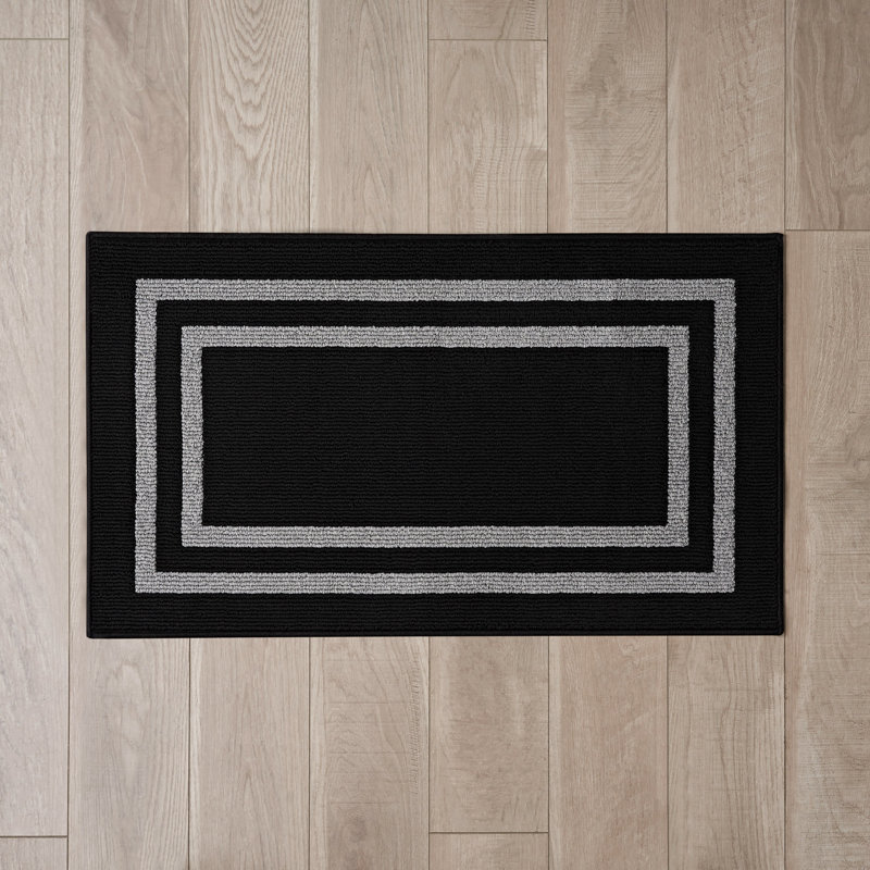 Tapis capitonné à 1 ligne Nautica, Rectangle 2 pi 2 po x 3 pi 9 po
