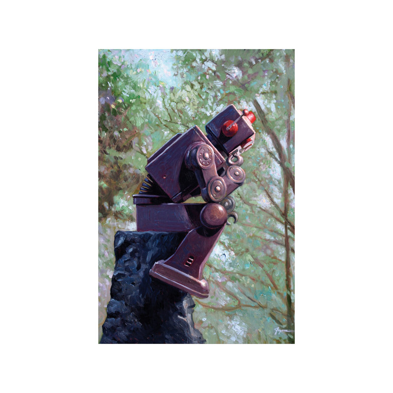 Collator by Eric Joyner - Wrapped Canvas Graphic Art Print, 30.48cm H x 20.32cm W x 1.91cm D