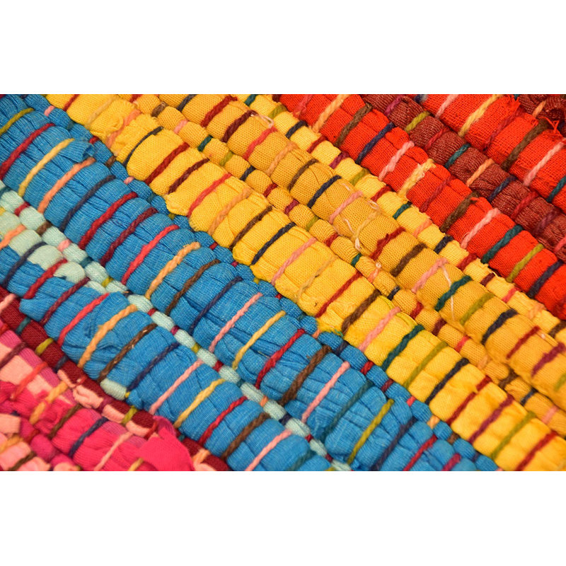Pudalov Cotton Abstract Indoor Rug