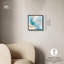 Art abstrait bleu Quori I -205876579-205876587
