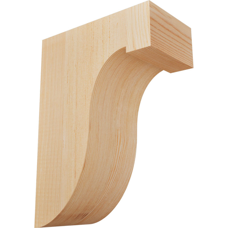 Del Monte Corbel, H 14 po x l 5,5 po x P 10 po, Sapin de Douglas, Lisse