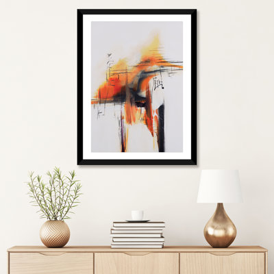 «Flight» par Jane M. Robinson - reproduction d'art encadrée