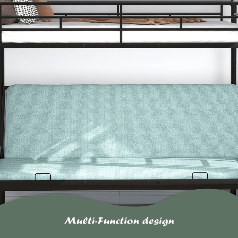 Twin Over Full Metal Bunk Bed, Multi-Function