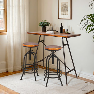 2 - Personsrectangular Solid Wood Dining Set