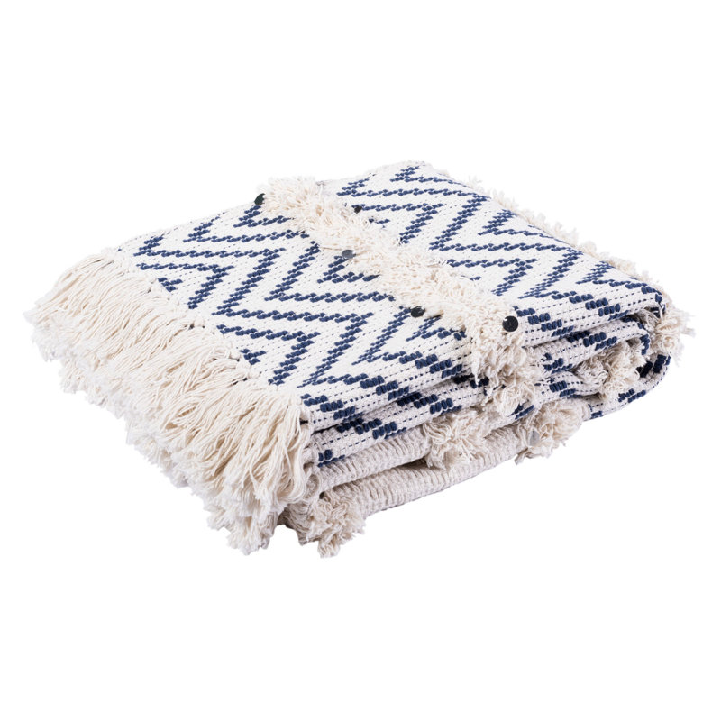 Theanna Hand Woven Throw Blanket