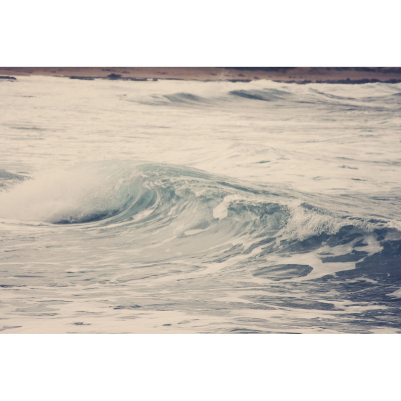 « ocean wave 2 », photographie sur toile, H 12 po x l 18 po