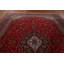Tapis traditionnel Kashan traditionnel noué à la main 11 x 15