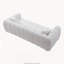 Canapé 102,7 po surdimensionné à motif de nuage de guimauve compressé en nuage, canapé moderne moelleux avec deux coussins-37590077