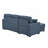 Modular Sleeper Sectional Sofa With Storage-1013509722