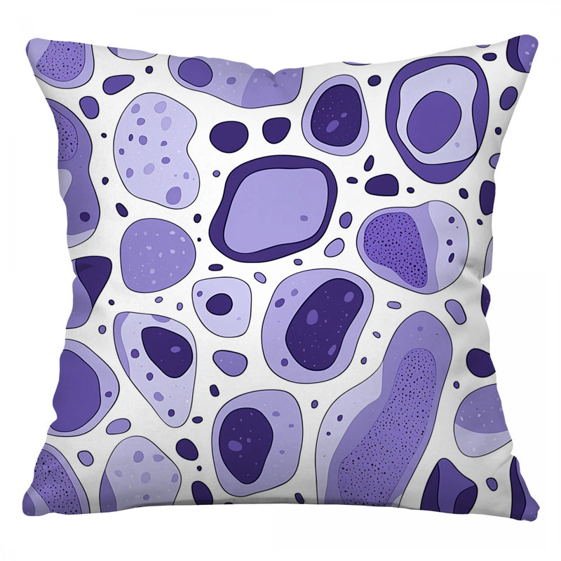 Pebbles Throw Pillow, Pattern Twill Pillows, Square 26"