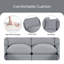 Canapé modulaire 3 pièces Cherryle-750545682