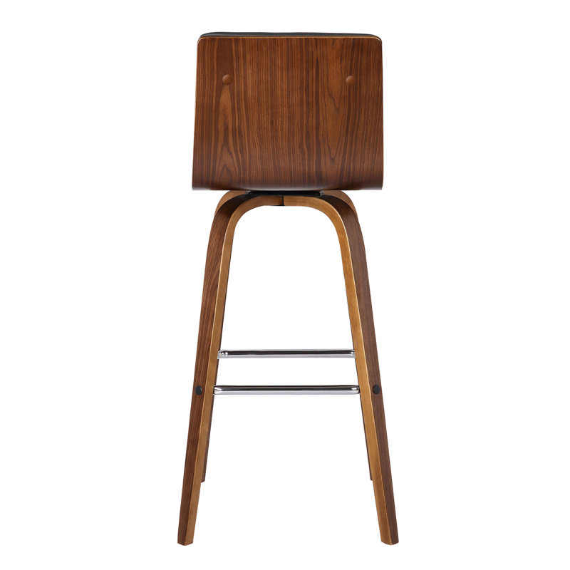 Chaise de bar Ameyah, Gris, Tabouret de comptoir avec siège d'une hauteur de 