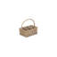 Wicker Rectangular 6 Section Cutlery Basket