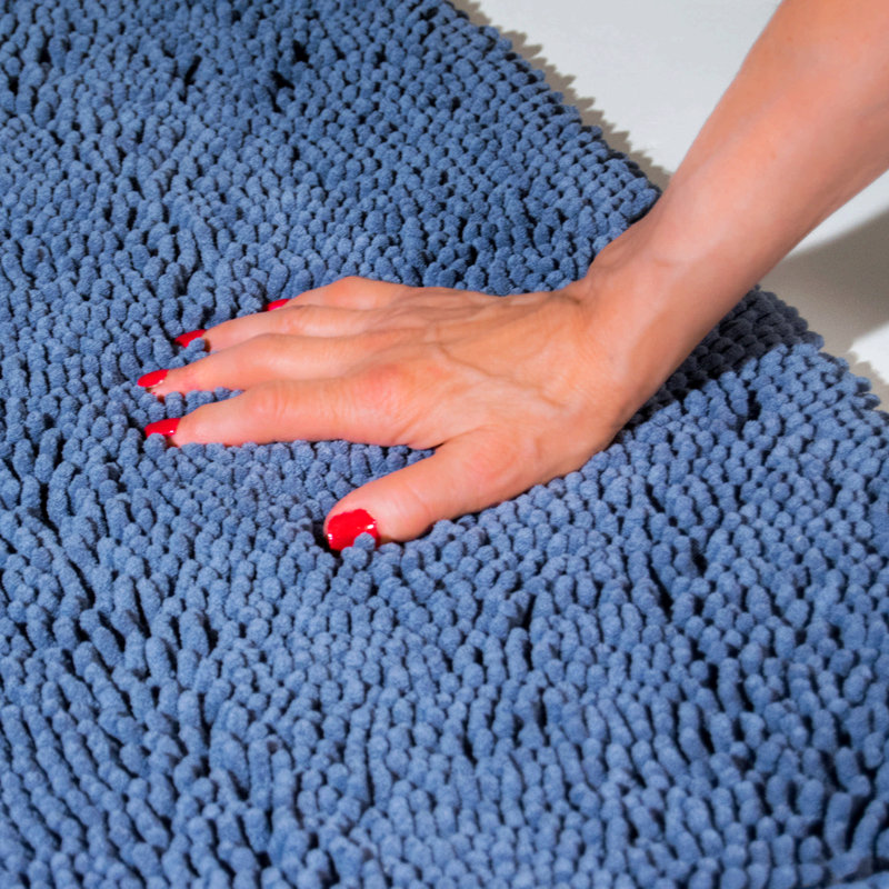 Tapis de coton blue area Nardone