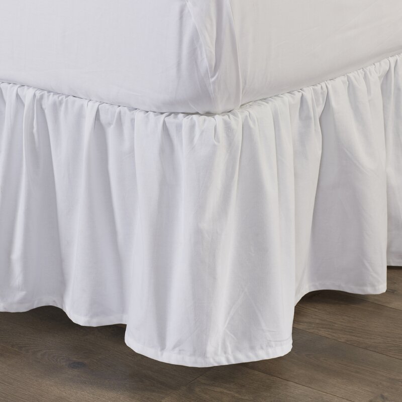 Alwyn Home Tailored Wrinkle Resistant Bed Skirt & Reviews | Wayfair