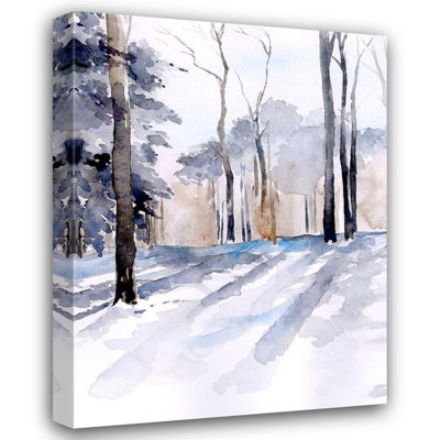 Art sur toile tendu avec galerie Lark Manor ™ Parker, Jennifer Paxton, Winter Light I