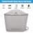 Silicone Microwave Steam Sterilizer Bags Reusable Storage Bag for Baby Bottles