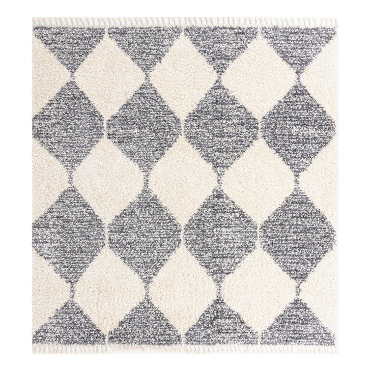 Serenity Shag Geometric Indoor Rug