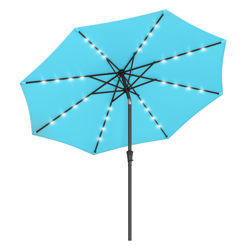 Parasol pour terrasse 9 pi Highland Dunes