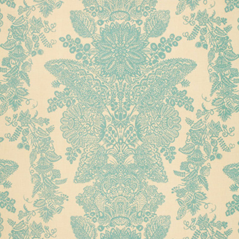 Tissu en dentelle, Aigue-marine