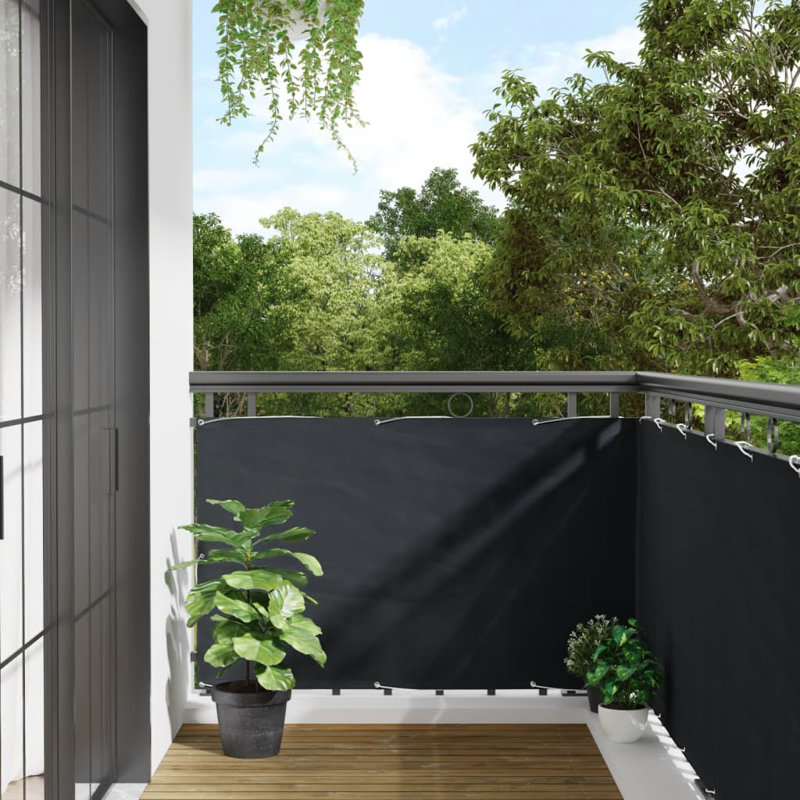 Tissu Oxford Vidaxl, Anthracite, L 196,9 po x P 29,5 po