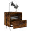 Erno 40cm W Iron Bedside Table-1422215012