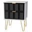 Fully Assembled Alkim Manufactured Wood Bedside Table-75768269