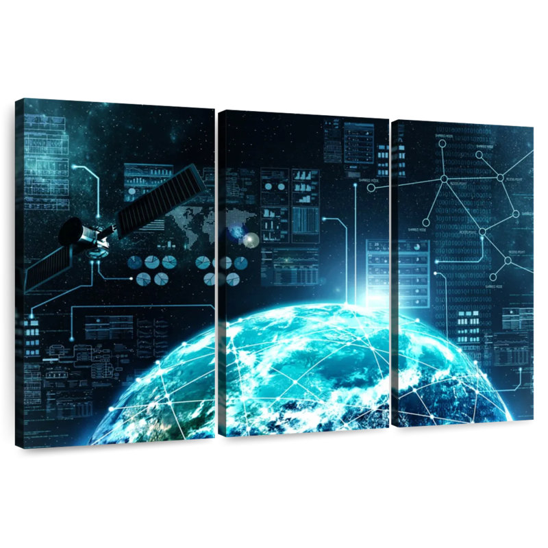 Keiri Internet In Space, 20" H x 33" W
