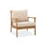 Weslyn 5-Person Solid Wood Patio Conversation Set-1841487848