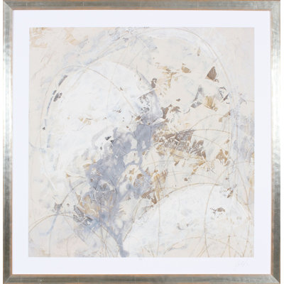 « impasto geste iv », impression encadrée