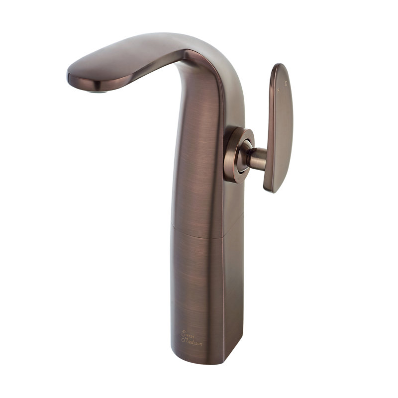 Château Single Hole, Single-Handle, High Arc Bathroom Faucet, Oil Rubbed Bronze