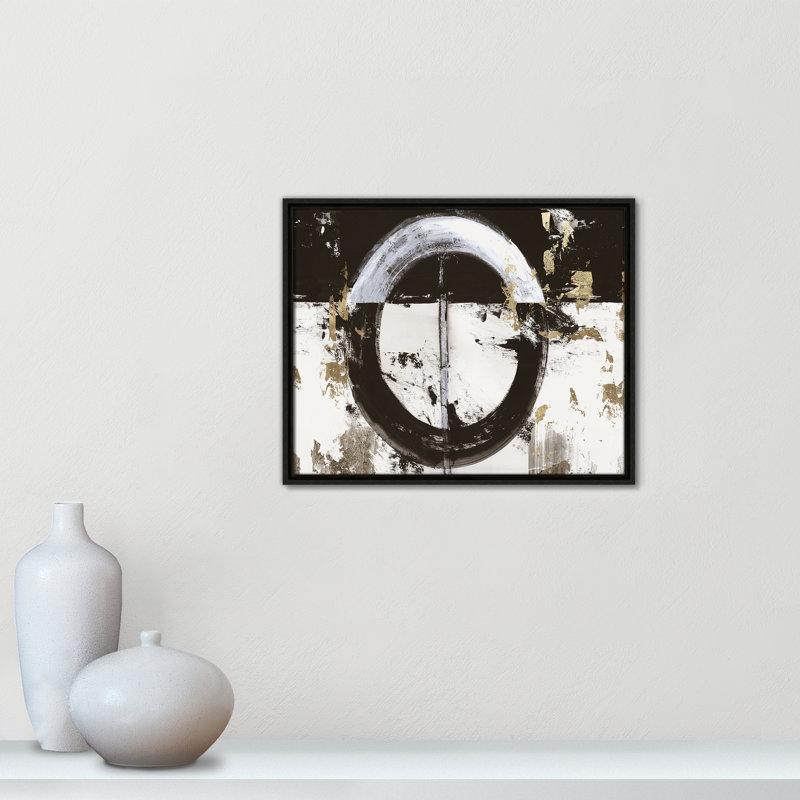 «Evoke I Print» par Tom Reeves, H 17,5 po x l 21,5 po, Espresso