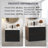 24" Wall Mounted Bathroom Vanity With Integrated Ceramic Sink-581508157