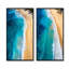 Blue Waves Aérien Beach Escape IV - Ensemble de 2 décorations murales de plage côtière-1503959943-1503959939