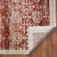 Mirabelle Floral Area Rug in Rust-2115374868