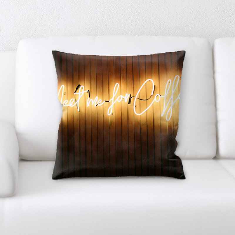 Coussin décoratif néon Jaycee