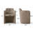18.5" Seat Height Upholstered Fabric Dining Armchair-1146024014